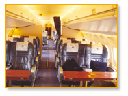 Fokker F100 interior